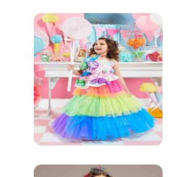 Wishcraft Chasing Fireflies Candy Fairy Halloween Princess Lollipop Size 6 - Picture 2 of 3